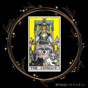 tarot card The Chariot Rider Waite